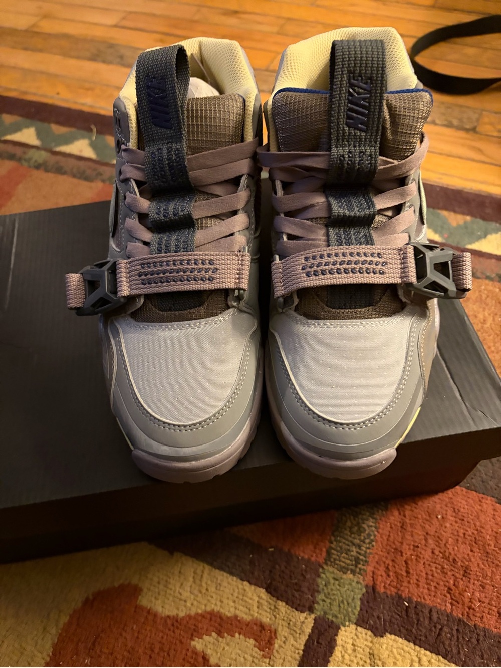 NWOT Nike Air Trainer 1 SP Athletic Sneakers - Gray, Purple, Cream